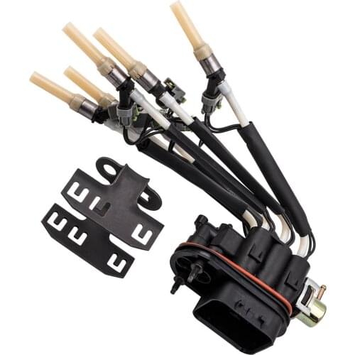 New Central Fuel Spyder Injector W/ Bracket For Chevy Gmc Pickup 4.3L 19210688