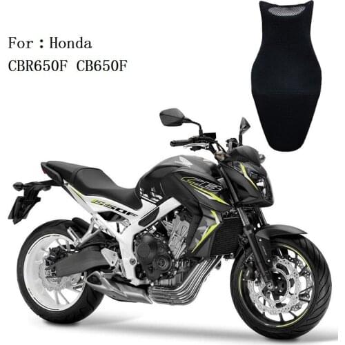 OEM custimized motorcycle cool seat interior part for CBR650F CB650F Motorcycle Heat insulation Cushion cover with 3D air mesh