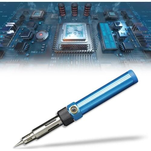 3 In 1 Professional Gas Soldering Iron Kit w/ Solder/Hot Air Blower/Heat Gun Electronics Repairing Hand Tools