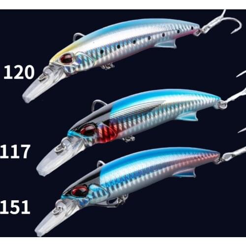 Noeby G Control Minnow Fishing Lure 110mm 60g Sinking Long Casting Jerkbait Saltwater Hard Bait for Bass Fishing Lure