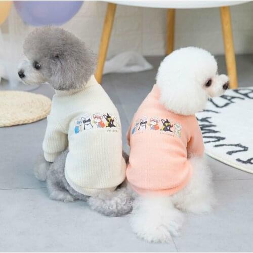 Pets Warm Clothes for Small Medium Dogs Costumes Winter Dog Turtleneck Sweater Puppy Jacket Teddy Coat Yorkies Teddy Ropa Perro