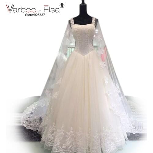 Свадебные платья со шлейфом VARBOO_ELSA China At AliExpress
