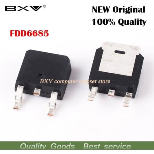 10pcs FDD6685 6685 MOSFET TO-252 new original Free shipping
