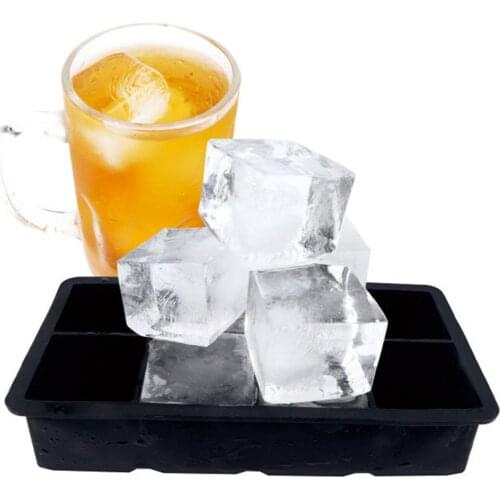 2PCS Silicone Ice Cube Tray Reusable DIY Ice Cream Maker Molds Form Chocolate Mold Whiskey Party Bar Tools Form for Ice
