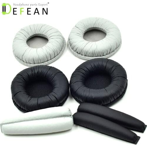 Defean Ear Pads w/Headband Cushions for Sennheiser px200 px100 px 200 PX100II px200II headphones 50mm