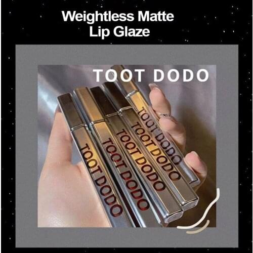 White Square Tube Lip Glaze Velvet Matte Not Easy To Fade Lipstick Long-lasting Waterproof Women Lip Tint Cosmetics TSLM1