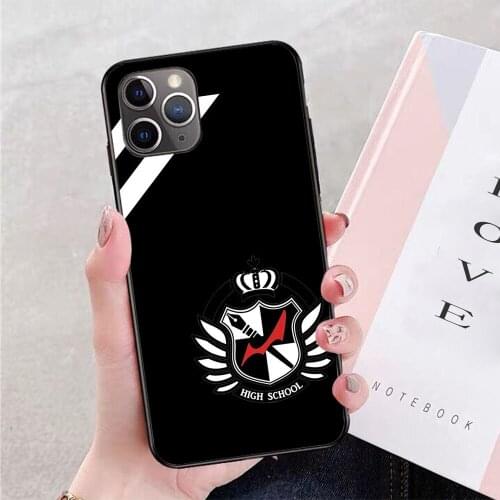 Hopes Peak Academy soft TPU border phone case for iphone 11PRO 11PROMAX 11 X XS XR XSMAX 6 plus 7 7plus 8 8plus cover