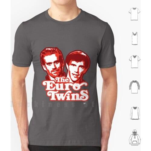 The Euro Twins T Shirt Print 100% Cotton New Cool Tee Detroit Detroit Sports Detroit Sports Pavel Datsyuk Henrik