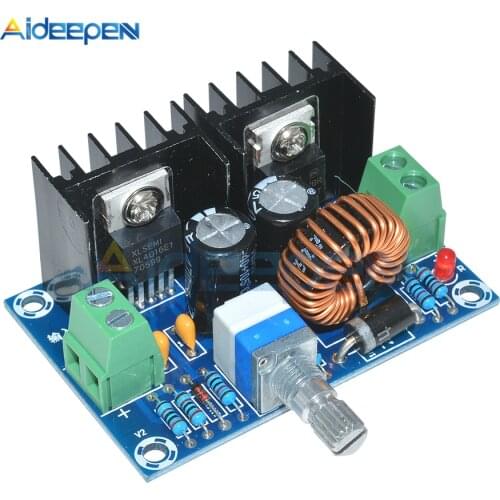 Max 8A 200W DC-DC Step Down Buck Converter Power Supply XL4016 PWM Adjustable 4-40V To 1.25-36V Step-Down Board Module