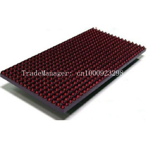 P10 Semi-Outdoor Single Red Color Led Panel Display Module