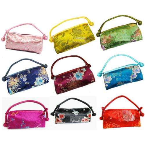Wholesale 10pcs Chinese Handmade Vintage Silk Evening Handbag Purses Pouch Bag