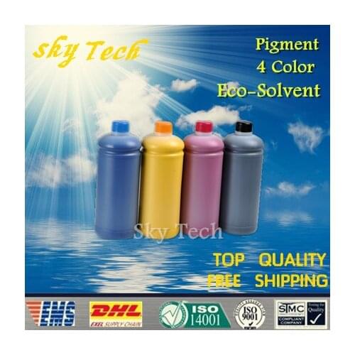 1000ML*4 Pigment Eco Solvent Ink suit for Mimaki series printer , Outdoor Advertising Ink For banner canvas car stickers etc