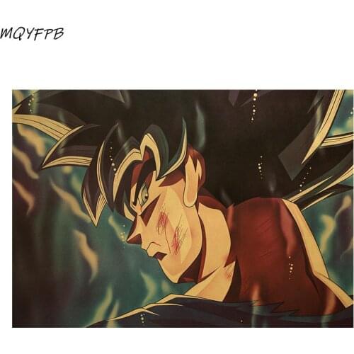 Anime Kraft Paper Poster Home Room Bedroom Wall Decoration Painting Core 50.5x35cm