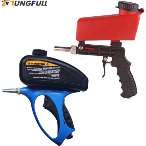 Handheld Pneumatic Sand Blasting Machine Anti-rust Sandblaster Glass Tombstone Sprayer Sandblasting Machine with Small Nozzle
