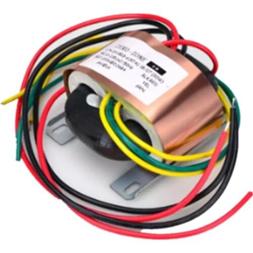 ZERO-ZONE 30VA 30W R-core to PRT Transformer Input 0-115Vx2 or 230V Output 220V 0.068A 14V 1A