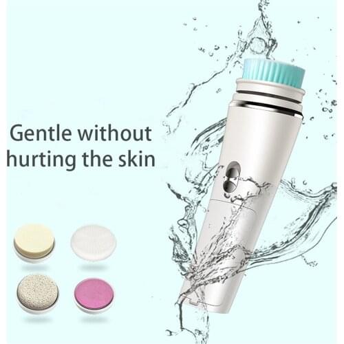 Sonic Electric Facial Cleansing Brush IPX7 Waterproof Face Brush Deep Cleaning Pore Skin Care Face Massagers Brush Gifts