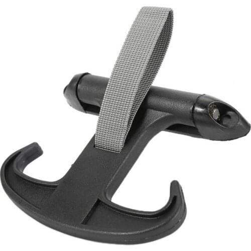 In Stock! Practical Durable Car Cargo Trunk Bag Hook Holder Hanger Plastic For VW Easy To Install Car Accessories