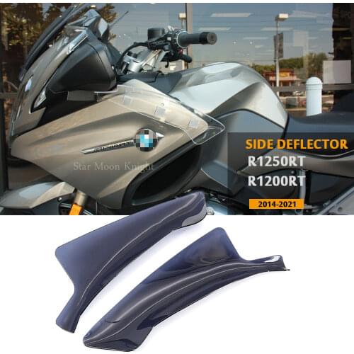 Fit For BMW R1200RT R1250RT R 1250 RT 1200 2014 - 2021 Upper Deflector Side Windshield Windscreen Motorcycle Wind Deflector