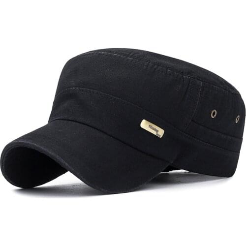 Washed Distressed Cotton Dad Hat Baseball Cap Adjustable Trucker Unisex Style Headwear for Outdoor Activities