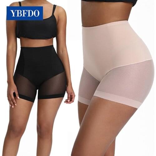 YBFDO Women Waist Trainer Shaping Panties Breathable Body Shaper Slimming Tummy Underwear Butt Lifter Seamless Panties Shapewear