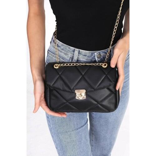 Women Hand And Shoulder Quilted Bag Designer Mini Handbag Sac Femme Luxury Modern Casual Evening Small Made in Turkey