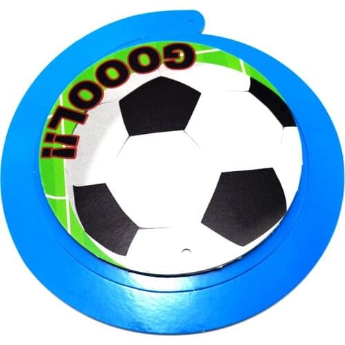 1set/lot Soccer ball Design Decoration DIY Ceiling Hanging Spiral Kids Boys Favors Football Theme Events Party Supplies