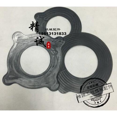 Free shipping For Komatsu Hitachi Sumitomo zx sany boom rubber Arm Middle Gasket Black Rubber Soft Rubber Gasket excavator parts