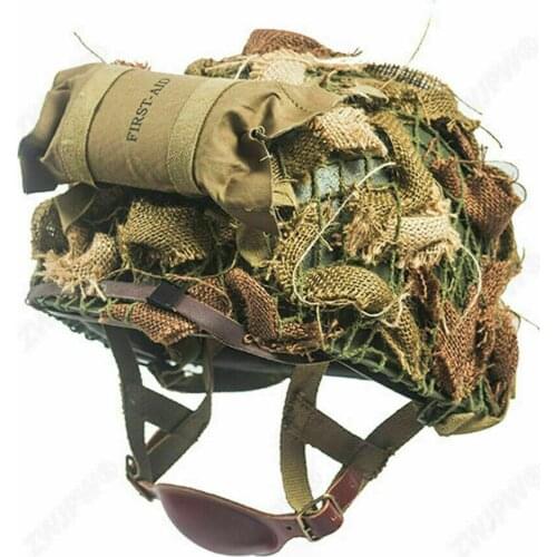 Free shipping WWII US M1C HELMET PARATROOPER AIRBORNE SOLDIER ARMY CAMOUFLAGE HELMET