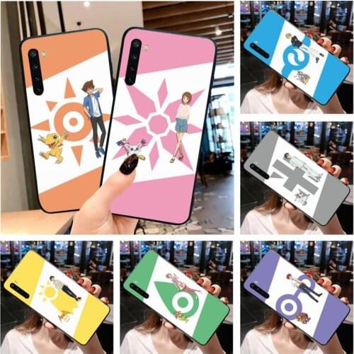 Digimon Adventure Last Evolution Kizuna Phone Case For OPPO Realme 6 Pro Realme C3 5 Pro C2 RENO2-Z A11X