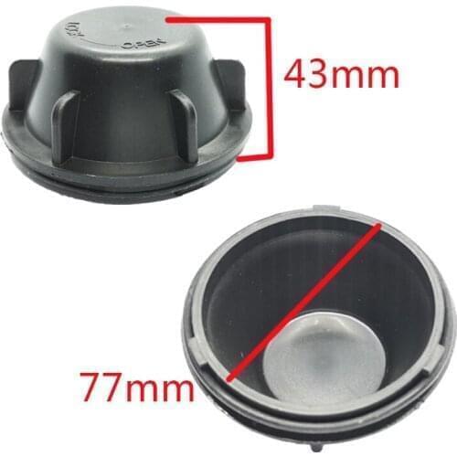 For Kia Soul Headlight Dust Cover Bulb Service Caps Led Lamp Extension Decorative Panel Back Shell Heighten HID Xenon Light