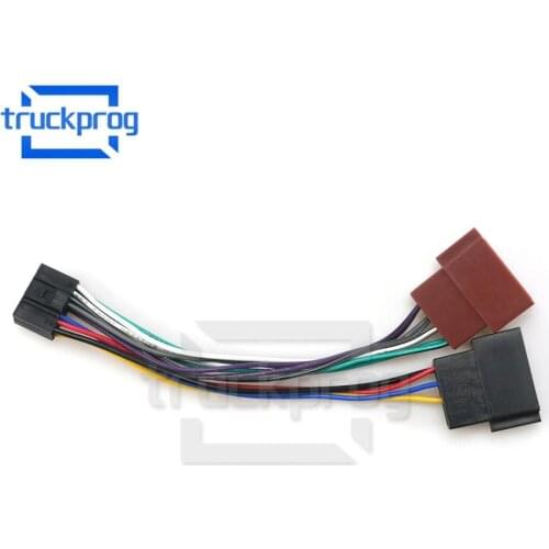 ISO Radio Harness Head Cable for KENWOOD DPX Car Stereo Wire Adapter Plug Wiring Connector Cable