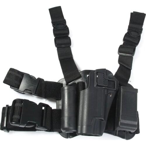 Gun Holster Outdoors Military Hunting Cs Swat Fight Tactic Waist Hanging Set M1911 M92 P226 G17 More Function Leg Left Hand Gal