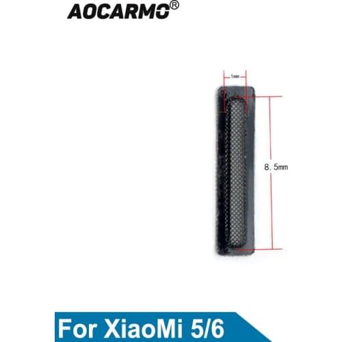 Aocarmo For XiaoMi 5 Mi5 6 Mi6 Earpiece Cover Ear Speaker Mesh Dust Net Top Grid