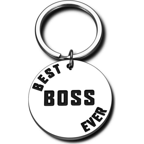 Leader Boss Manager Mentor Lady Keychain Gifts Boss Appreciation Gift Keychain for Supervisor Boss Day Birthday Christmas