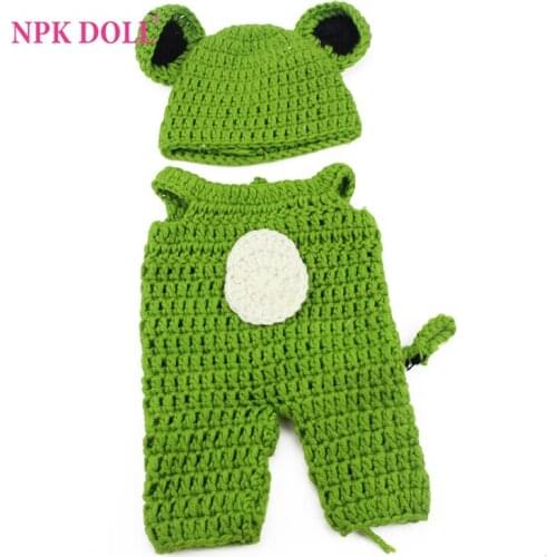 2020 New Reborn Dolls Cute Clothes Suit For 10 Inch 25 CM Baby Reborn Green Outfit Soft Clothes For Children Present
