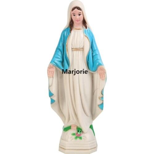 2021 New Catholic Madonna Christian European-style Ornaments Decorative Objects Crafts Creative Virgin Mary Statue