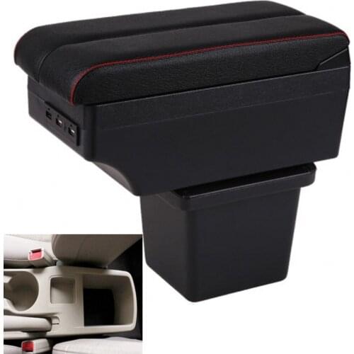 For Hyundai i30 armrest box central content box interior Armrests Storage car-styling accessories part with USB