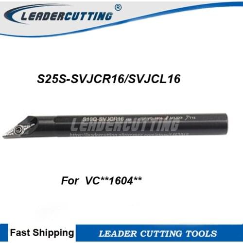 S25S-SVJCR16 S25S-SVJCL16 CNC turning tool holder,Internal turning tools,93d Lathe cutting tool boring bar