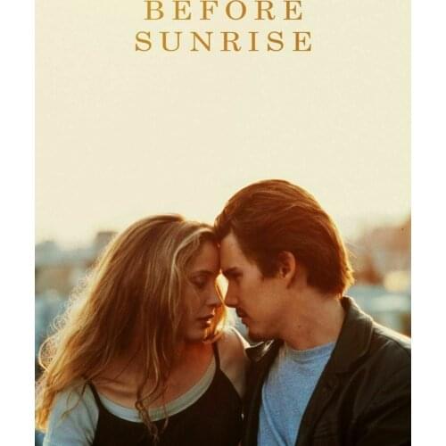 Before Sunrise Movie Art Film Print Silk Poster Home Wall Decor 24x36inch
