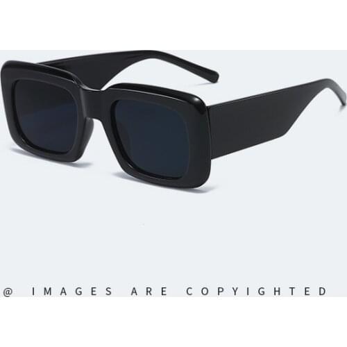 Vintage Fashion Square Sunglasses Women Men Luxury Brand Designer Small Frame Classic Gradient Sun Glasses For Female Shades