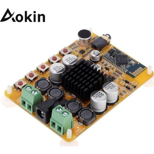 TDA7492 CSR8635 Wireless Bluetooth 4.0 2x50W 2 Channel Audio Receiver Stereo Digital Power Amplifier Board Module NE5532 Preamp