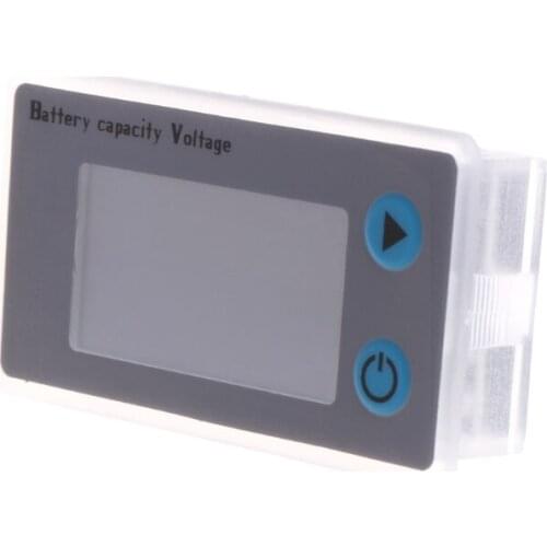 10-100V Universal Battery Capacity Voltmeter Tester LCD Car Lead-acid Indicator