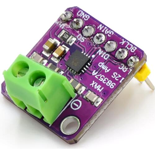 Max98357 I2S 3W Class D Amplifier Breakout Interface Dac Decoder Module Filterless Audio Board For Raspberry Pi Esp32