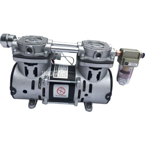 VN-60 Mini Energy-Saving High Piston Vacum Pump Low Noise Oilless Vacuum Pressure Pump Large Flow 60L/Min 260W 110V/220V