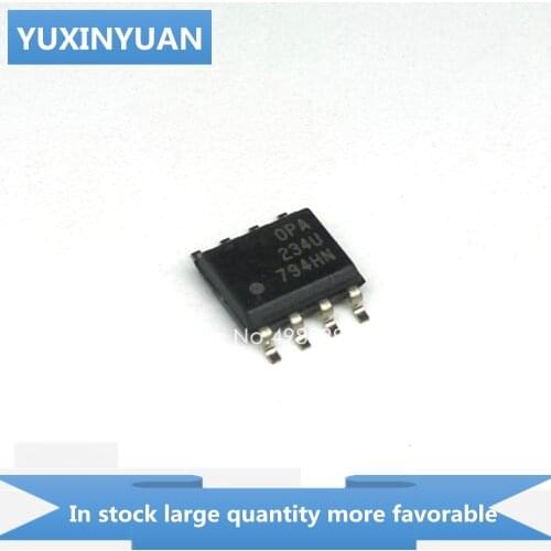 YUXINYUAN 10PCS/LOT OPA234U OPA234 OPA 234U A234U PA234U SOP8 in stock in stock