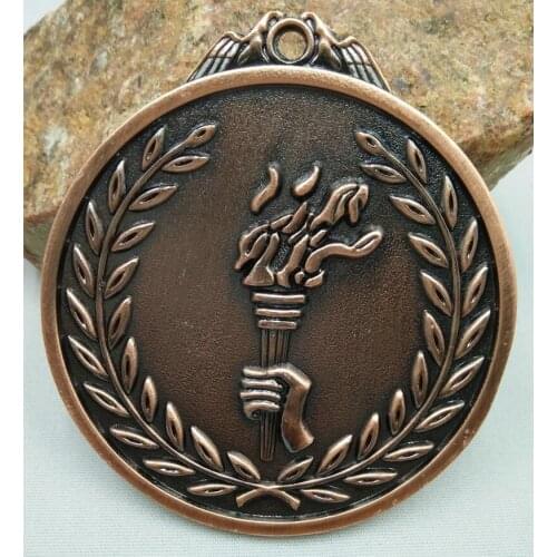 Torch Kindergarten School Sports Medal Gold Silver Movement Honors Communication Developing Gymnastics Metal Special Offer 2021