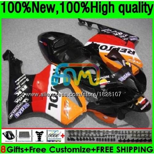 Body For HONDA VTR1000 RC51 SP1 Hot Repsol SP2 01 02 03 04 05 06 148BS.30 VTR 1000 2000 2001 2002 2003 2004 2005 2006 Fairings