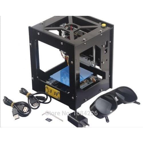 High Power 3D 300/500/1000/1500/3000/35 USB Laser DIY Engraver Printer Automatic Engraving Machine Support XP, win7, Win8, Win10