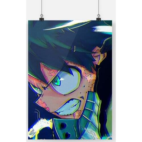 Midoriya Izuku BNHA anime canvas painting decor wall art pictures bedroom study home living room decoration prints poster
