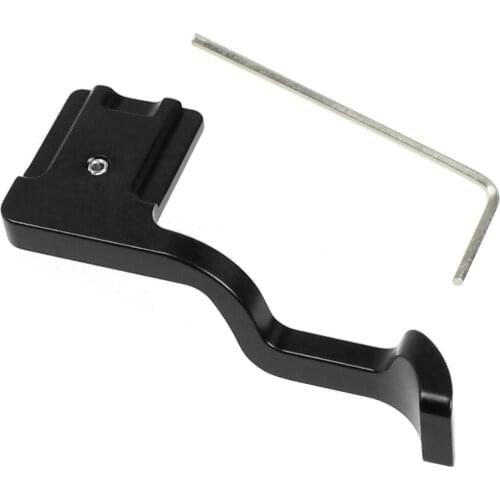 BGNing Hot Shoe Aluminium Alloy Mini Handle Anti-skid Grip Accessories Camera Thumb For Fujifilm X-T1